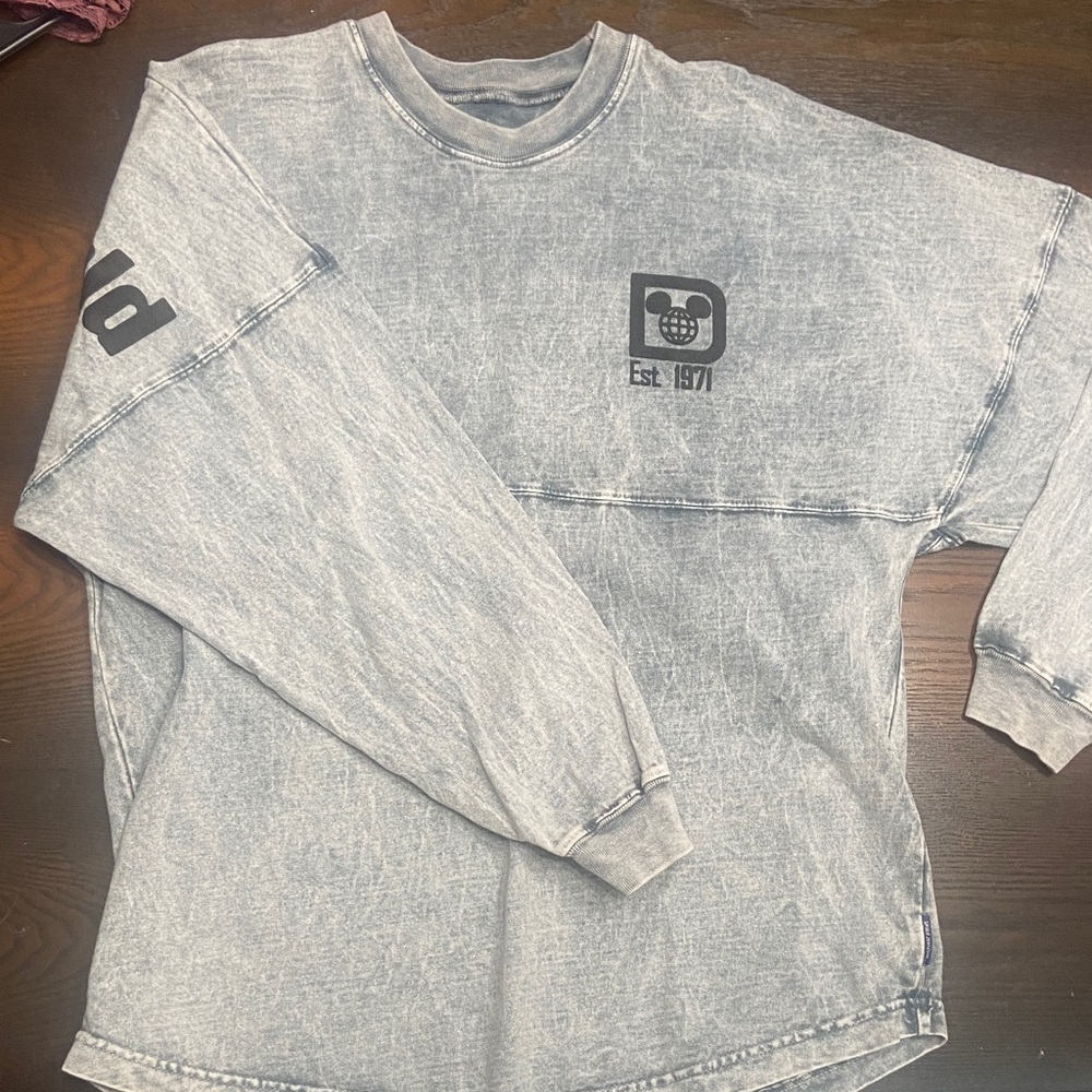 Disney Spirit Jersey Vintage Acid Wash size small